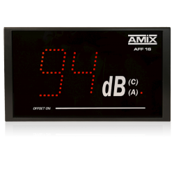 Afficheur, Enregistreur, Sonomètre - AMIX pack AFF16-3+CAP65