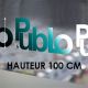 Adhésif lettre découpé hauteur 100 cm