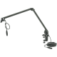 Bras articulé pour micro + câble XLR