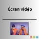 Location écran vidéo (3/2m)